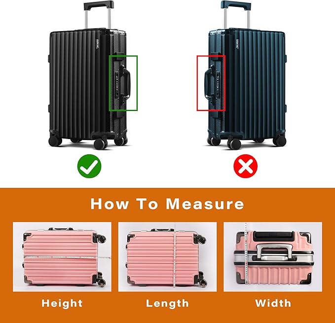 Clear PVC Suitcase Cover Protectors- Thickened Waterproof Luggage Covers - Image 3