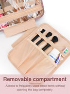 Women's Hanging Toiletry Bag, Waterproof Travel Cosmetic Organizer - Image 4