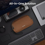 tomtoc Electronic Organizer Travel Case Performance, Water Resistant Dual - Image 3