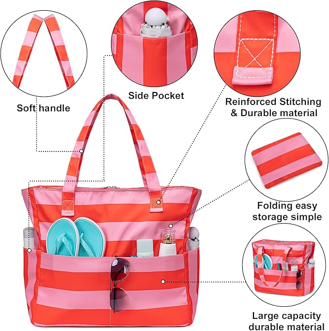 Waterproof Beach Tote Pool Bags - Image 5
