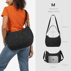 tomtoc 9L Puffer Sling Crossbody Bag - Image 3
