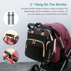 Diaper Bag, Backpack with Changing Station, Waterproof Baby Bag - Image 5