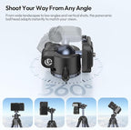 ULANZI Ombra ⅡCamera Tripod 61.5 Inch, 360° Ball Head Travel Tripod Stand - Image 4