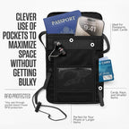 VENTURE 4TH Passport Holder Neck Wallet - Image 2