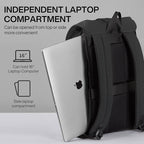 mixi Travel Laptop Backpack for Women & Men Carry On Backpack fits 16'' Laptop - Image 3
