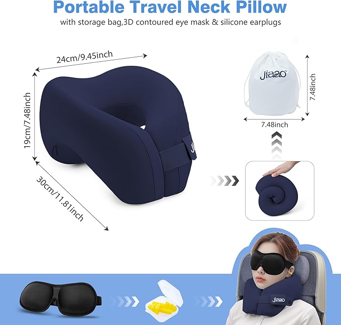 Neck Pillow Airplane, Advanced Neck Support - Image 2