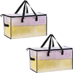 VENO 2 Pack Moving Bags, Comforter and Blanket Storage Bags by Veno