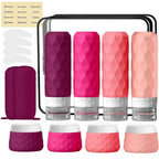 16Pack Travel Bottles for Toiletries, TSA Approved Travel Size Toiletries by Silevoler