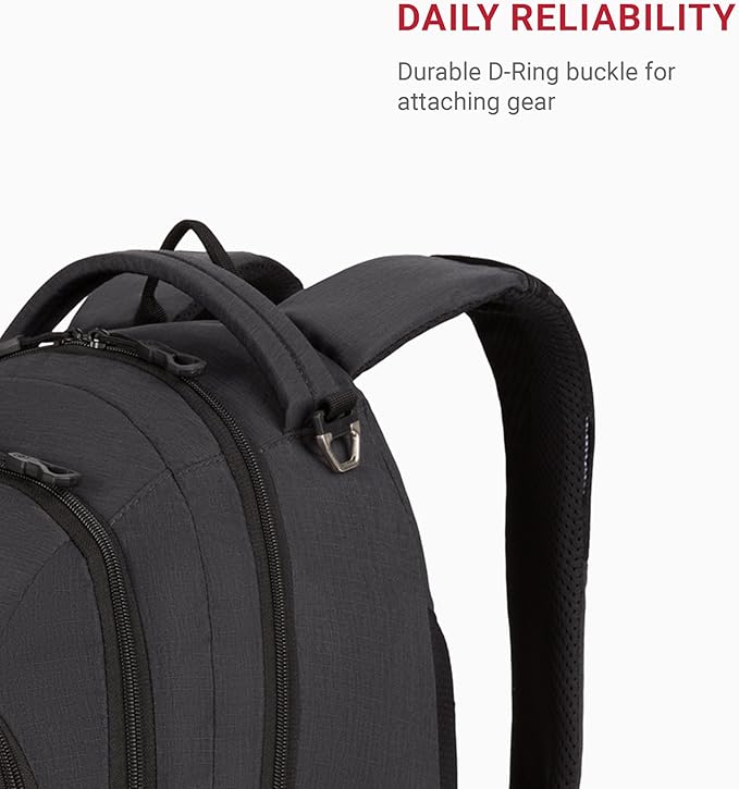 SwissGear 1186 Bungee Backpack, 17.75 inch - Image 4