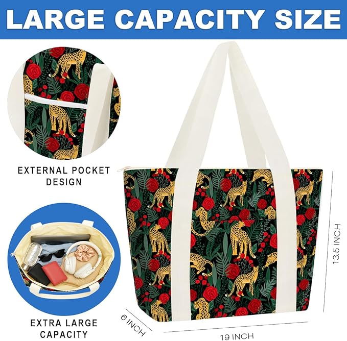 Beach Bags Wet Bag for Swimsuit Tote Bag for Friends Travel Gifts, Aloha Bags - Image 2