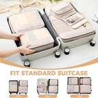 BAGAIL 9 Set Packing Cubes Luggage Packing Organizers - Image 7