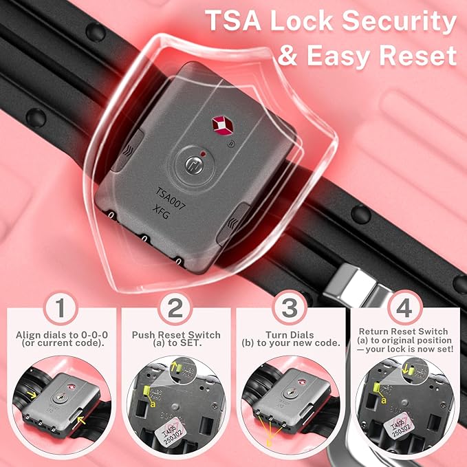 Krute Aluminum Frame Luggage 28 Inch TSA Lock No Zipper Luggages Checked - Image 3