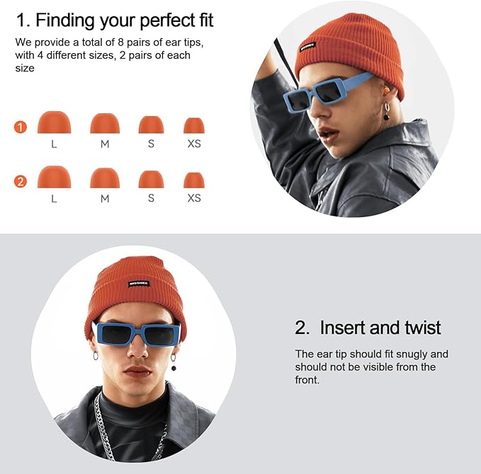 45dB Earplugs for Sleeping, Noise Cancelling Ear Plugs - Image 4