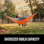 GORILLA GRIP Durable Portable Camping Hammock, Holds 500lbs - Image 3