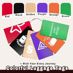 4 pcs Personalized Luggage Tags - Image 2