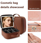 Travel Makeup Bag for Women and Makeup Artists Cosmetic Organizer Large Makeup - Image 6