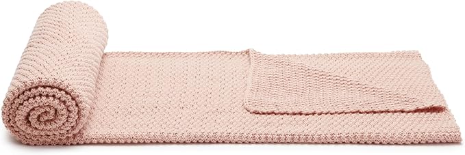 Amazon Basics Chunky Cable Knit Throw Blanket - Image 4
