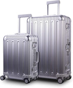 TRAVELKING All Aluminum Carry On Luggage - Image 8