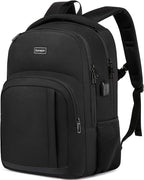 School Backpack for Teen Boys, 15.6 Inch Anti Theft Laptop Bookbag by YIORMIOR