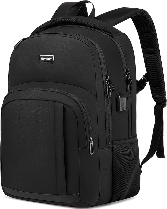 School Backpack for Teen Boys, 15.6 Inch Anti Theft Laptop Bookbag by YIORMIOR