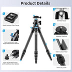 SIRUI Carbon Fiber Travel Tripod - Image 8