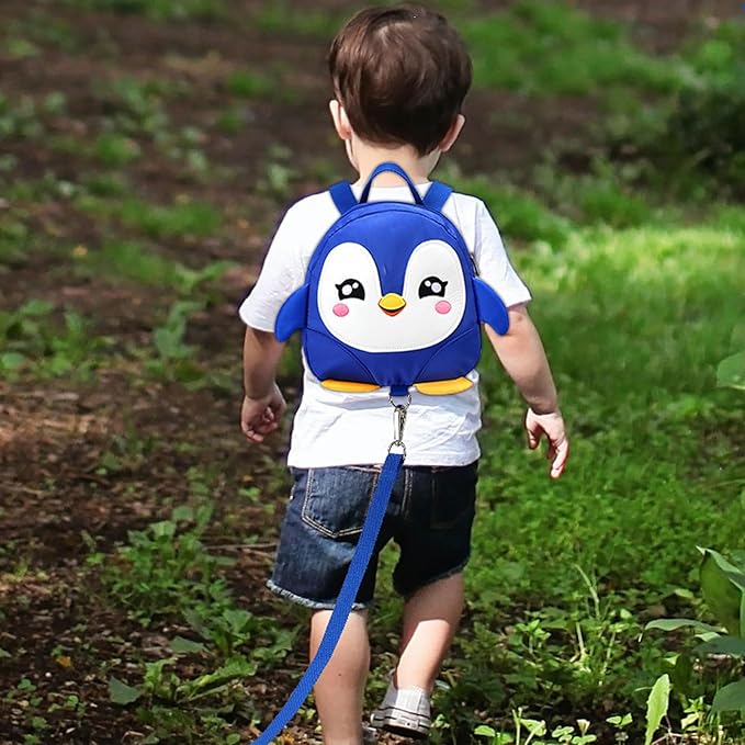 Accmor Toddler Harness Backpack Leash, Cute Penguin Kid Backpacks - Image 5