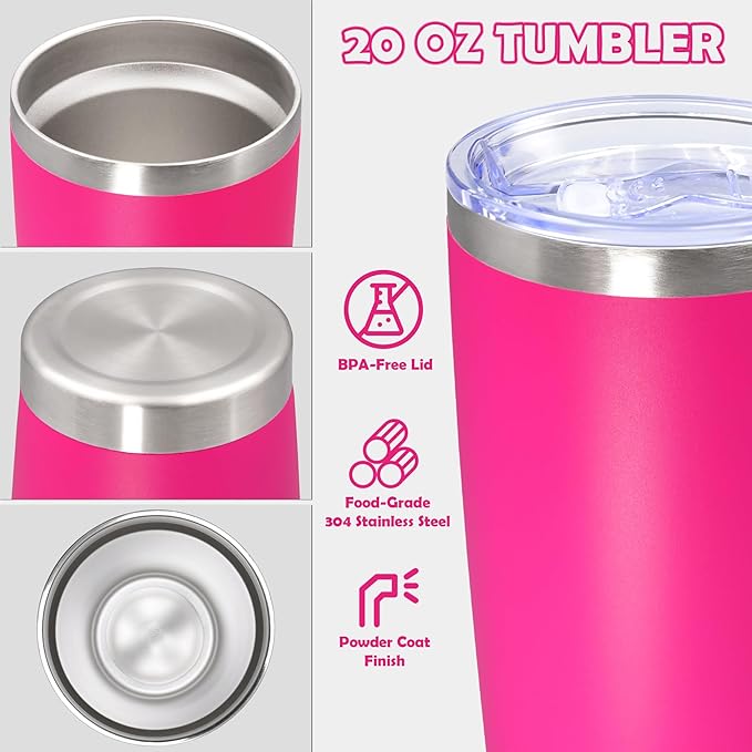 20oz Tumbler Bulk Stainless Steel Tumbler Cup - Image 3