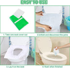 YGDZ Toilet Seat Covers Disposable, Travel Essential Accessories - Image 6
