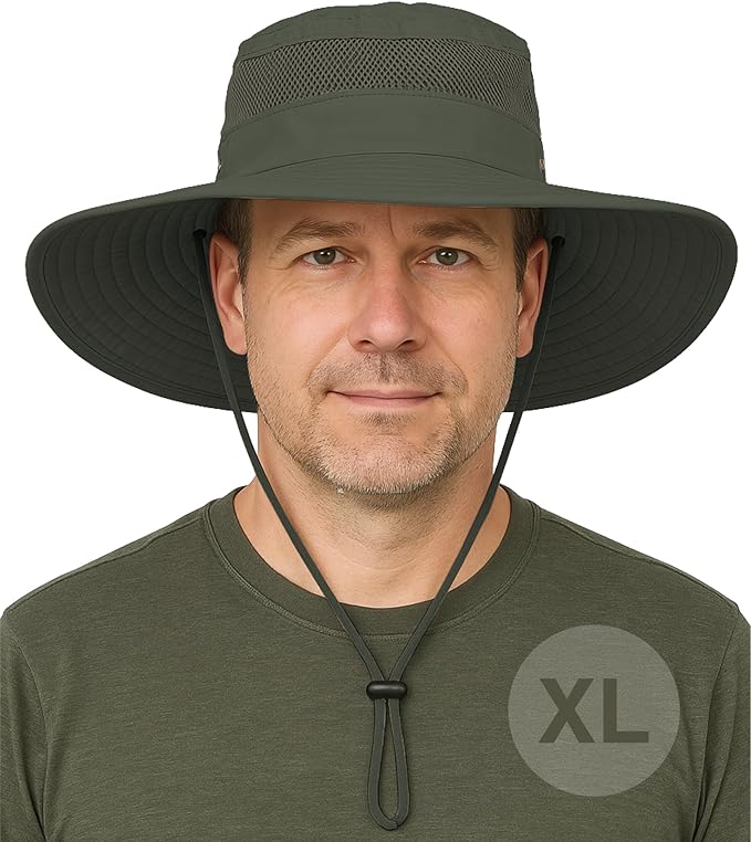 GearTOP Safari Sun Hat for Men and Sun Hats for Women UV Protection UPF 50+ by GearTOP