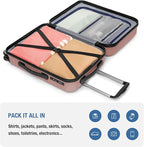 KYME Carry On Luggage 22x14x9 Airline Approved - Image 8