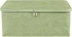 ANMINY Storage Bins with Zipper Lids 13 Qt Lidded Fabric Storage Boxes Baskets - Image 2