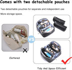 BOYATU Travel Makeup Bag for Women: Cosmetic Organizer Bag - Image 6