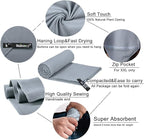 Rainleaf Microfiber Towel Perfect Travel & Gym & Camping Towel. Quick Dry - Image 3