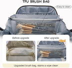 Travel Makeup Bag Organizer Cosmetic Bag: 3 Pcs Set Make up Bags - Image 3