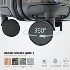 buy 0ne get 0ne free! 20 Inch Expandable Carry on Luggage PC Hard Shell TSA - Image 6