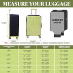 Clear Luggage Cover Protectors For Suitcases, Elastic Transparent waterproof - Image 6