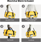 Large Waterproof Duffel Bag Roll-top Heavy Duty Dry Duffle Bags - Image 5