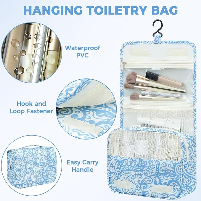 BAGAIL 9 Set Packing Cubes Luggage Packing Organizers - Image 5