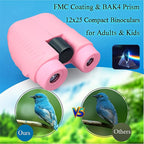 12x25 Compact Binoculars for Adults & Kids, High Powered Lightweight Waterproof - Image 5