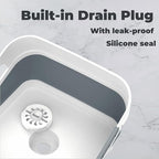 Wash Basin for Baby Bottles, Versatile Wash Tub for Kitchen, Outdoor Camping - Image 4