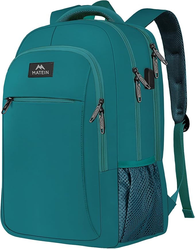 MATEIN Slim Laptop Backpack, Anti Theft 15.6 inch Computer Travel Backpack - Image 9