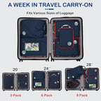 Cipway Compression Packing Cubes, Ultralight Luggage Organizer Bags - Image 7