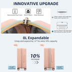 Hard Shell Suitcases Expandable Luggage 28 Inch, Large Checked Luggage Check In - Image 4