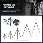 NEEWER LITETRIP LT32 Camera Travel Tripod, Carbon Fiber Portable Stand - Image 5