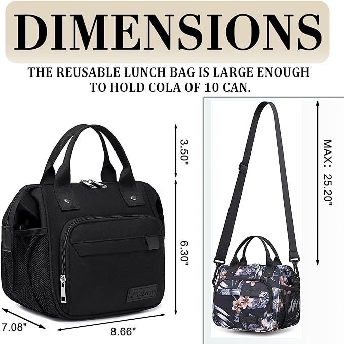 Small Lunch Bag Lightweight Insulated Lunch Box - Image 4