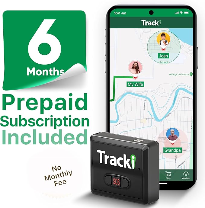 Tracki GPS Tracker for Vehicles, Kids. Subscription Needed. US-Made Tech. 4G - Image 5