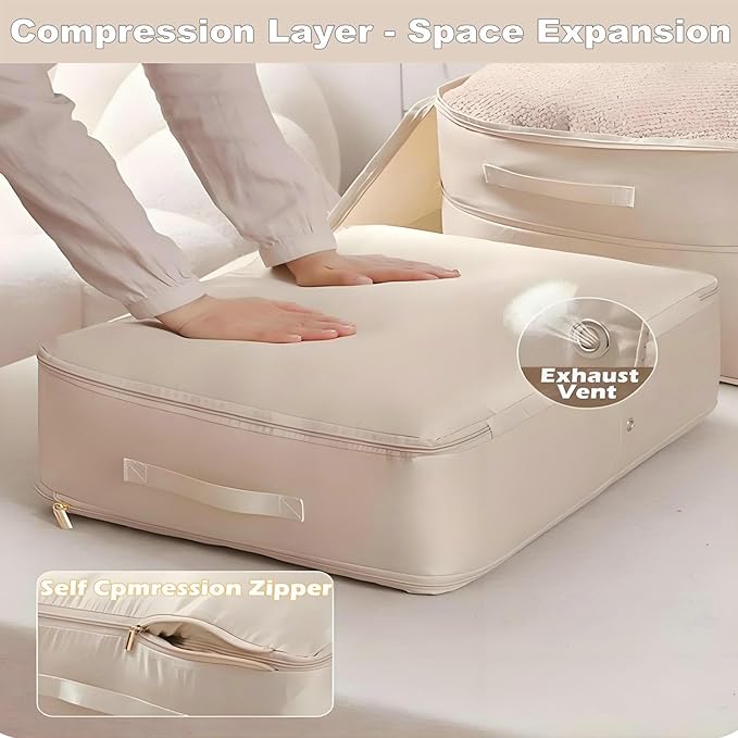 Ultra Space Saving Self Compression Organizer, 2025 New Large Capacity Storage - Image 4