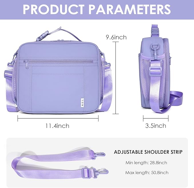 NOL Kids Lunch Bag -Kids 3+ Reusable Insulated Lunch Box - Image 2