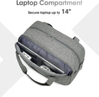 Narwey 18" Carry on Bag with Laptop Compartment 14 Inch Travel Duffel Bag - Image 5
