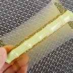 Green Double-Sided Comb Anti-Static Fine-Tooth Pin Hair Comb With Handle Super Dense Tooth Drain Dandruff Hair Comb Hair Styling Tool Accessories Hair Combs Styling Tools and Appliances